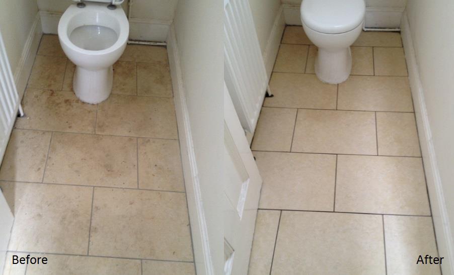 Bathroom floor cleaning Bromley